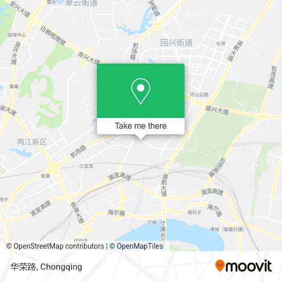 华荣路 map
