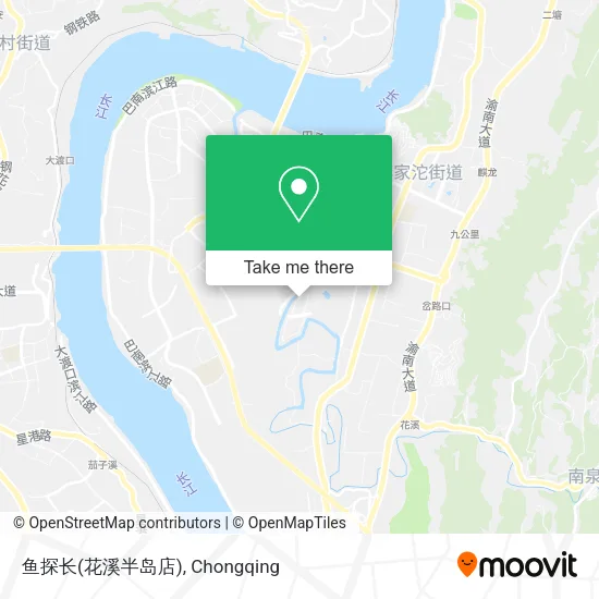 鱼探长(花溪半岛店) map