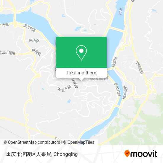 重庆市涪陵区人事局 map