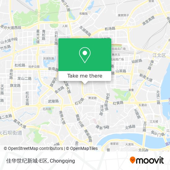 佳华世纪新城-E区 map