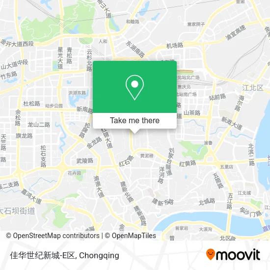 佳华世纪新城-E区 map