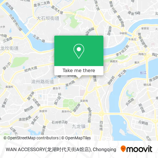 WAN ACCESSORY(龙湖时代天街A馆店) map