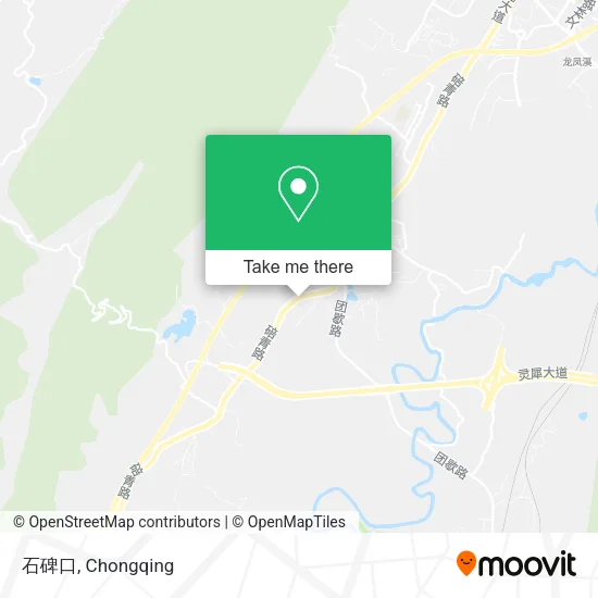 石碑口 map