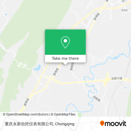 重庆永新自控仪表有限公司 map