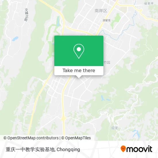 重庆一中教学实验基地 map