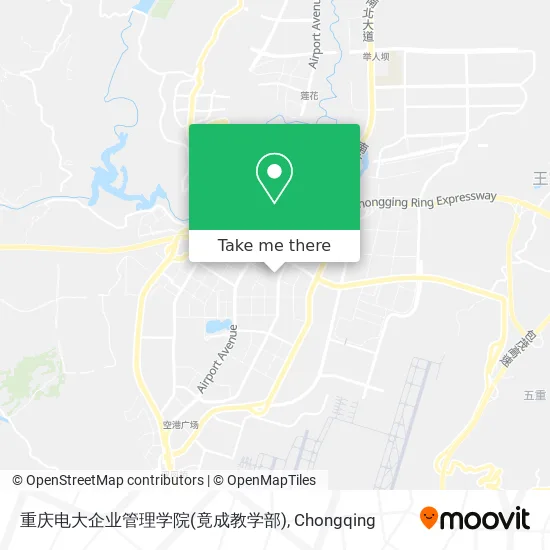 重庆电大企业管理学院(竟成教学部) map