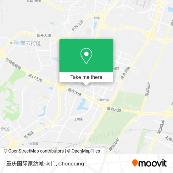 重庆国际家纺城-南门 map