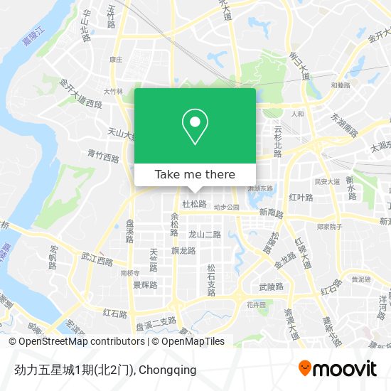 劲力五星城1期(北2门) map