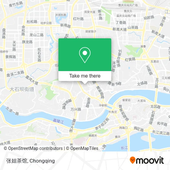 张姐茶馆 map