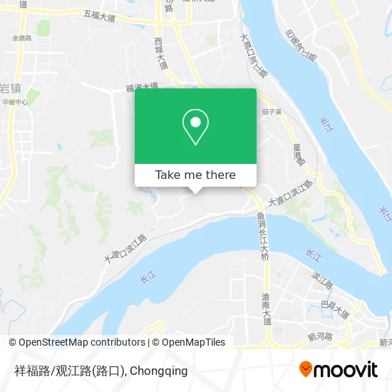 祥福路/观江路(路口) map