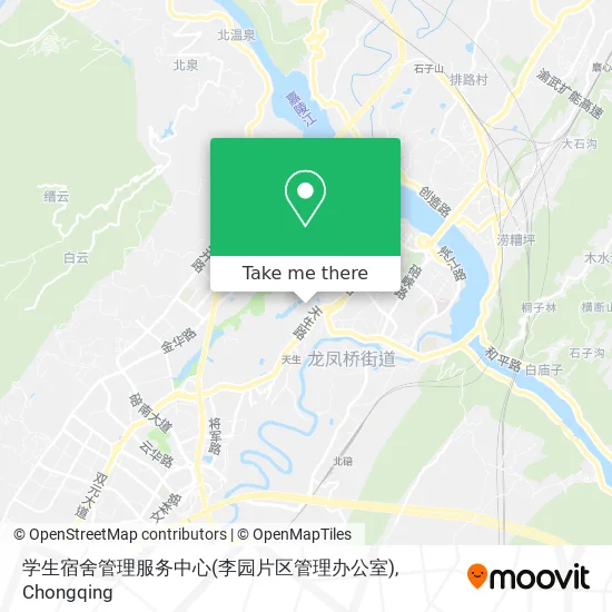 学生宿舍管理服务中心(李园片区管理办公室) map