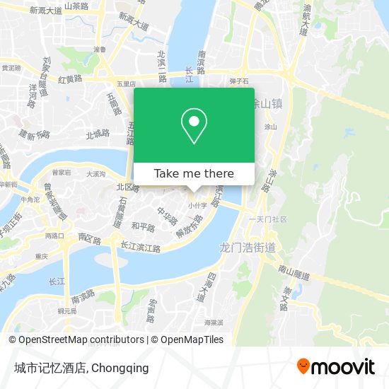 城市记忆酒店 map