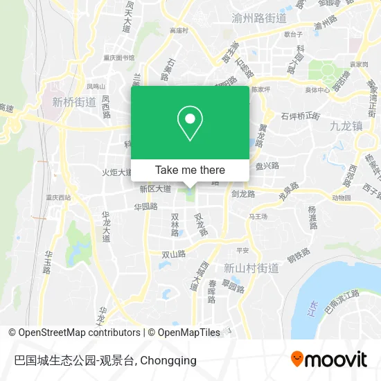 巴国城生态公园-观景台 map