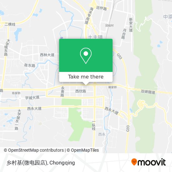 乡村基(微电园店) map