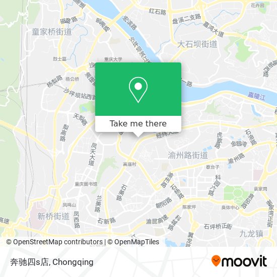 奔驰四s店 map