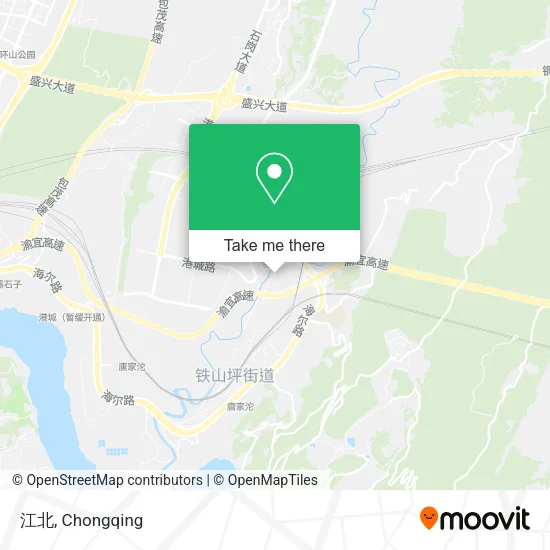 江北 map
