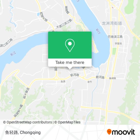 鱼轻路 map