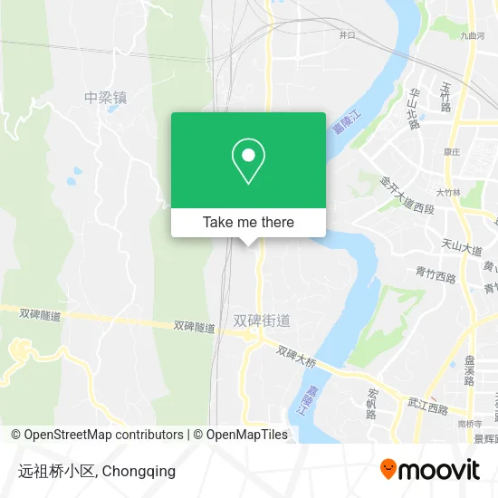 远祖桥小区 map