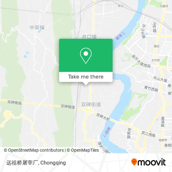 远祖桥屠宰厂 map