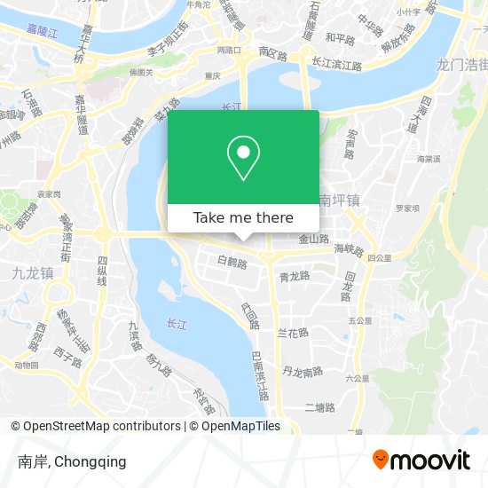 南岸 map