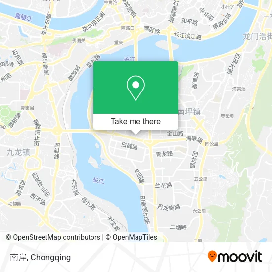南岸 map