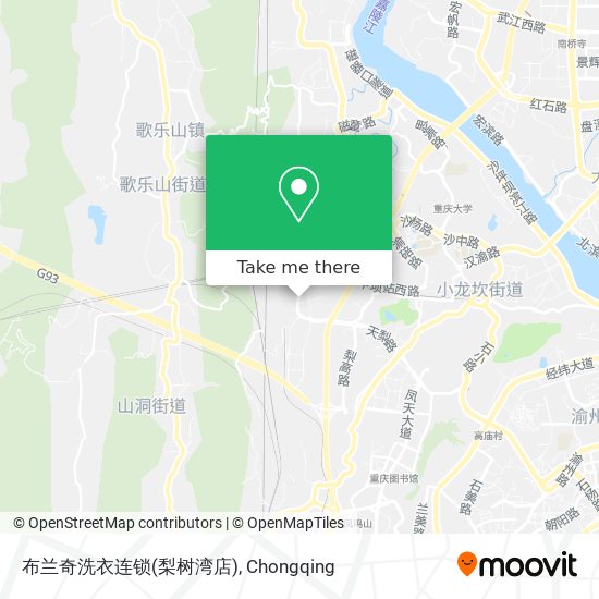 布兰奇洗衣连锁(梨树湾店) map