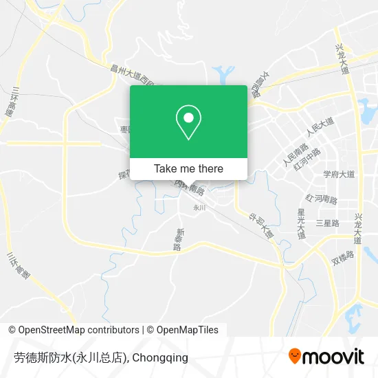 劳德斯防水(永川总店) map