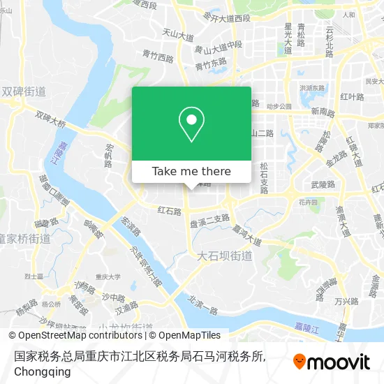 国家税务总局重庆市江北区税务局石马河税务所 map