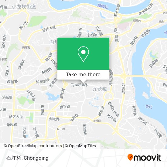 石坪桥 map