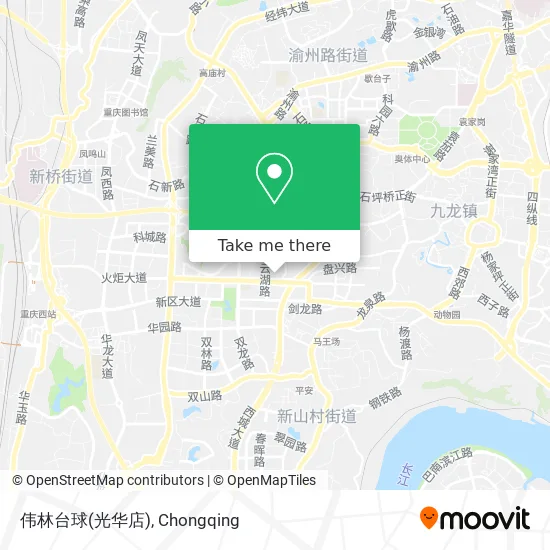 伟林台球(光华店) map