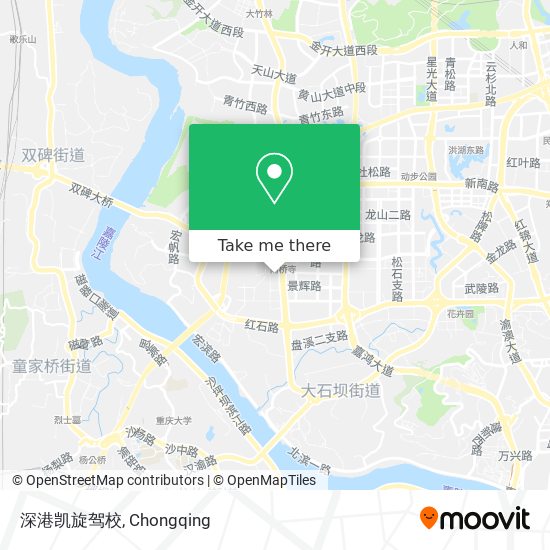 深港凯旋驾校 map