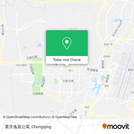 重庆逸嘉公寓 map
