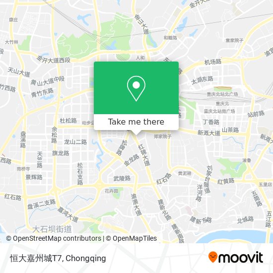 恒大嘉州城T7 map