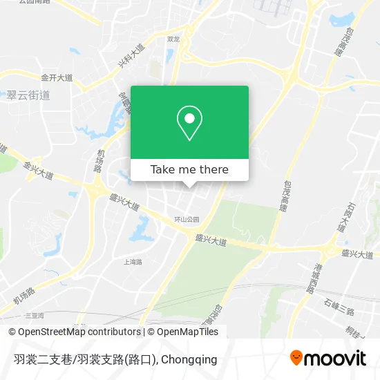 羽裳二支巷/羽裳支路(路口) map