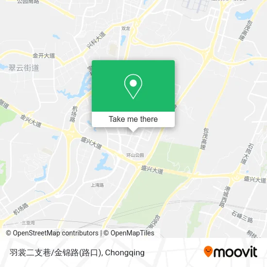 羽裳二支巷/金锦路(路口) map