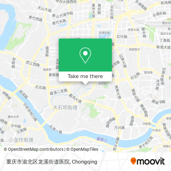 重庆市渝北区龙溪街道医院 map