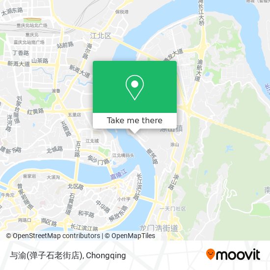 与渝(弹子石老街店) map