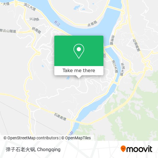 弹子石老火锅 map