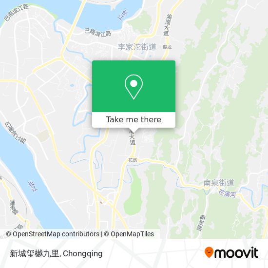新城玺樾九里 map