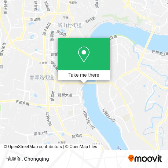 情馨阁 map