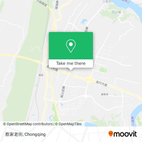 蔡家老街 map