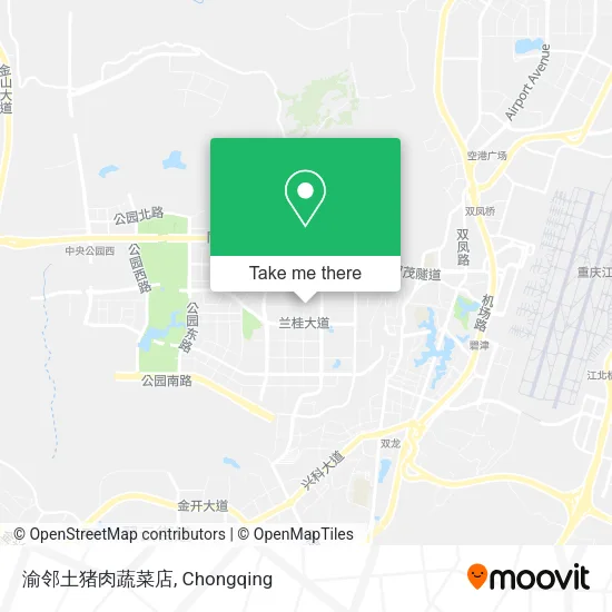 渝邻土猪肉蔬菜店 map