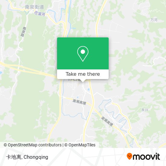 卡地离 map