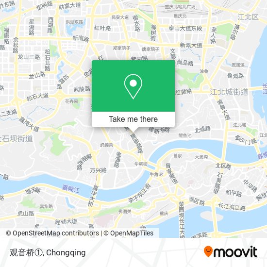 观音桥① map