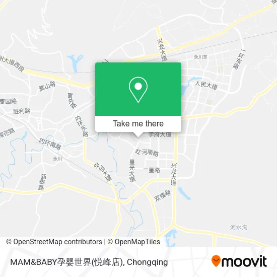 MAM&BABY孕婴世界(悦峰店) map
