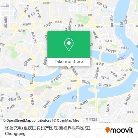 怪兽充电(重庆国宾妇产医院-新视界眼科医院) map