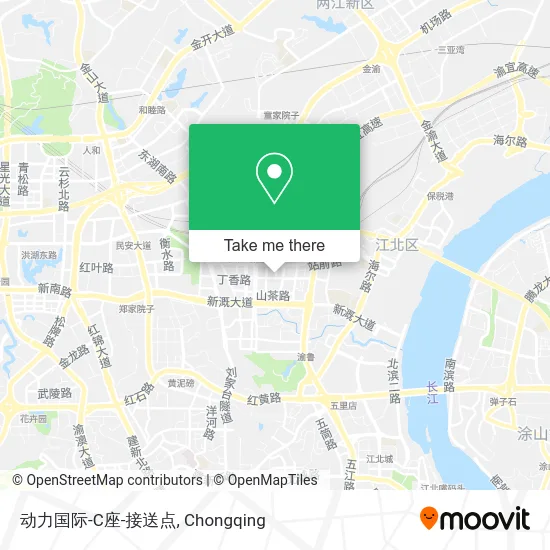 动力国际-C座-接送点 map