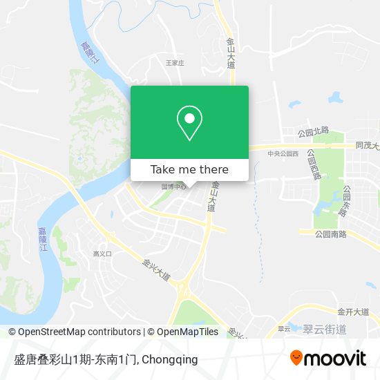 盛唐叠彩山1期-东南1门 map