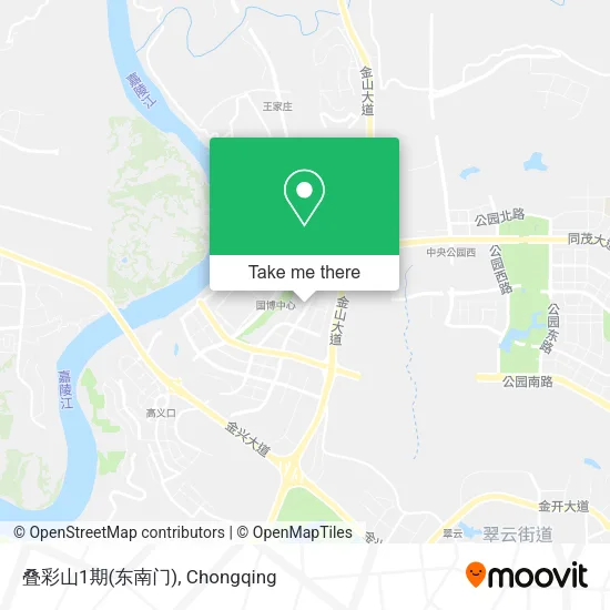 叠彩山1期(东南门) map