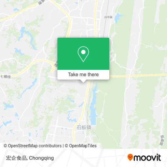 宏企食品 map